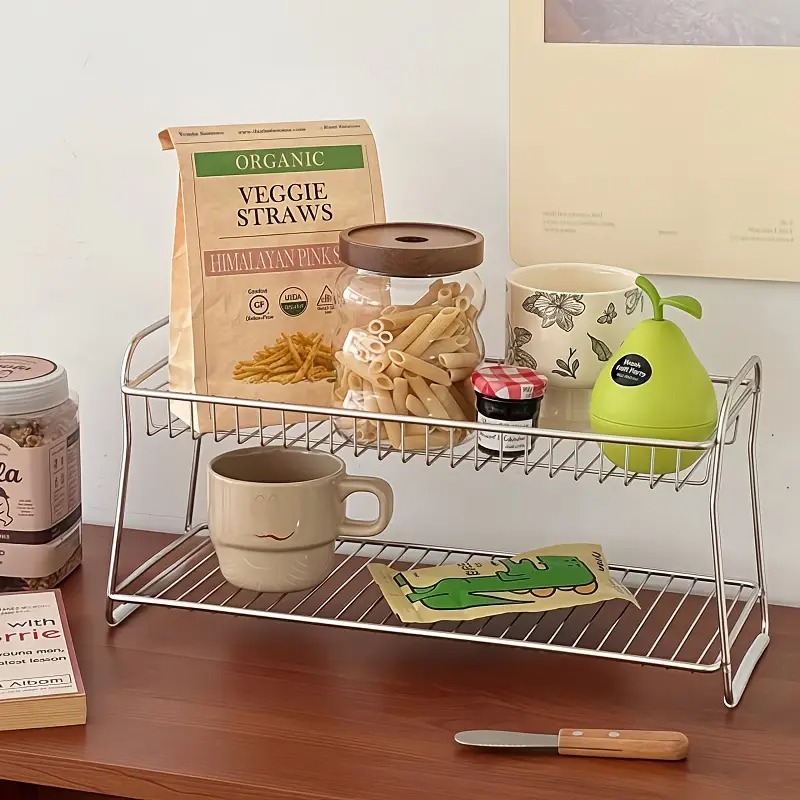 Kitchen Appliances Table - Rack de armazenamento de bancada de