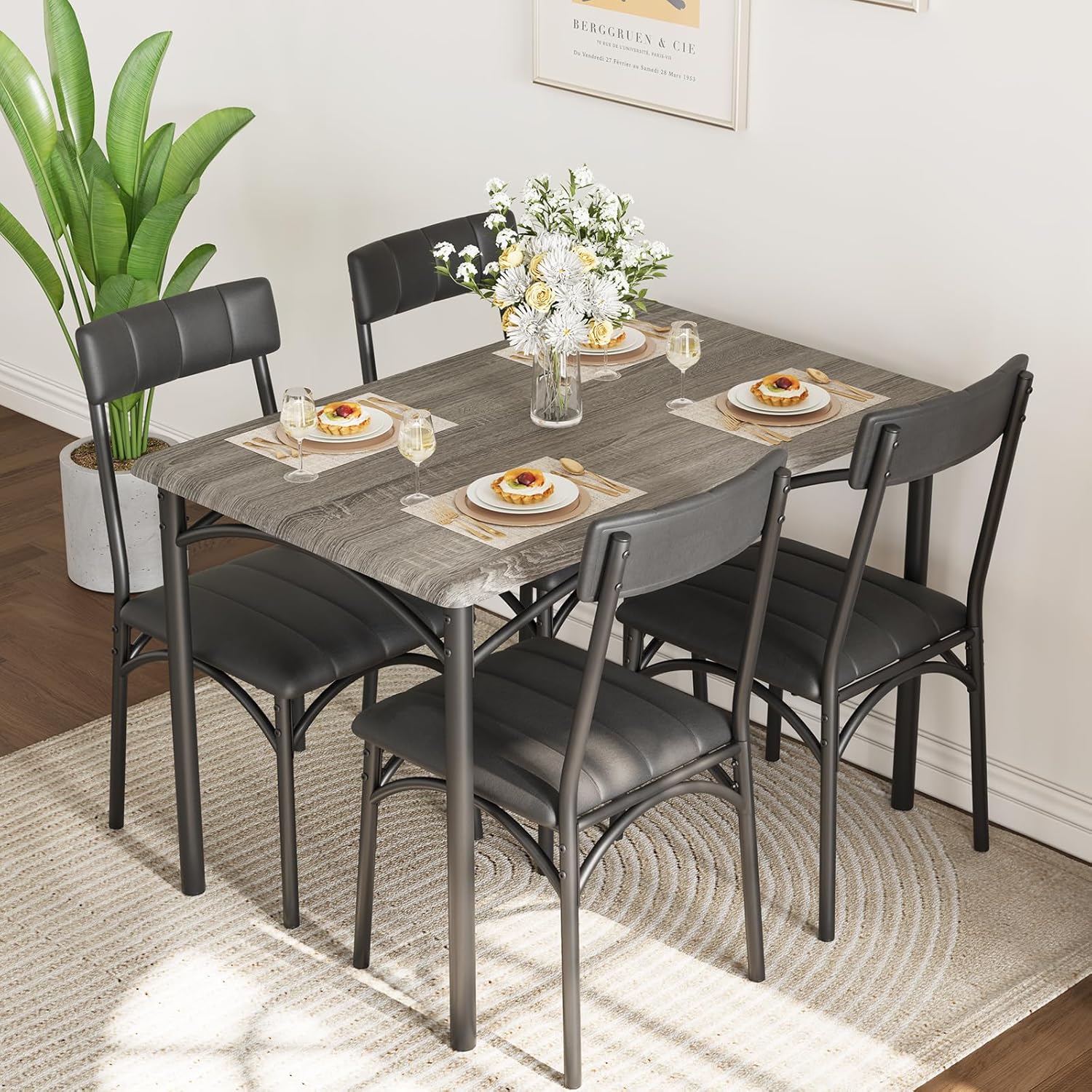 Kitchen Appliances Table - Conjunto de Mesa de Jantar de