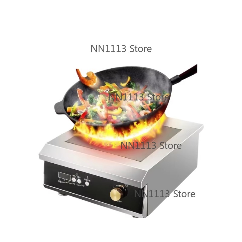 Wok Electric Flat - Fogão de indução comercial de alta