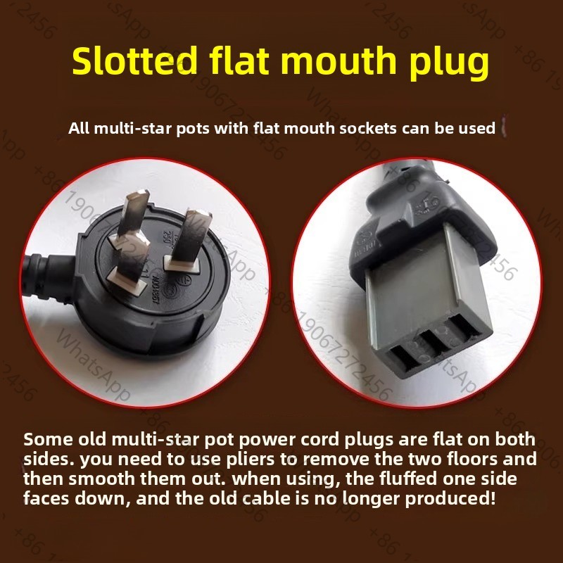 Wok Electric Flat - Panela elétrica multifuncional com fio de