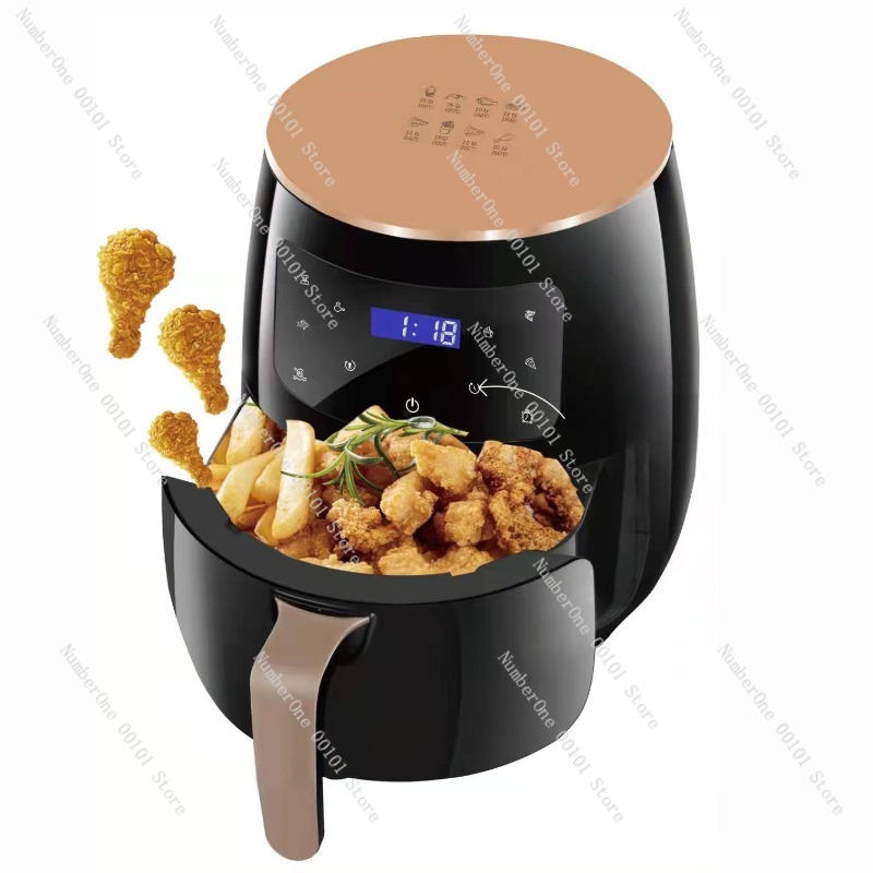 Kitchen Appliances Electric - Fritadeira Elétrica Digital Multifuncional 6L de