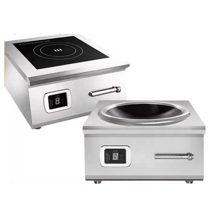 Wok Electric Flat - Fogão de Indução Comercial de Alta