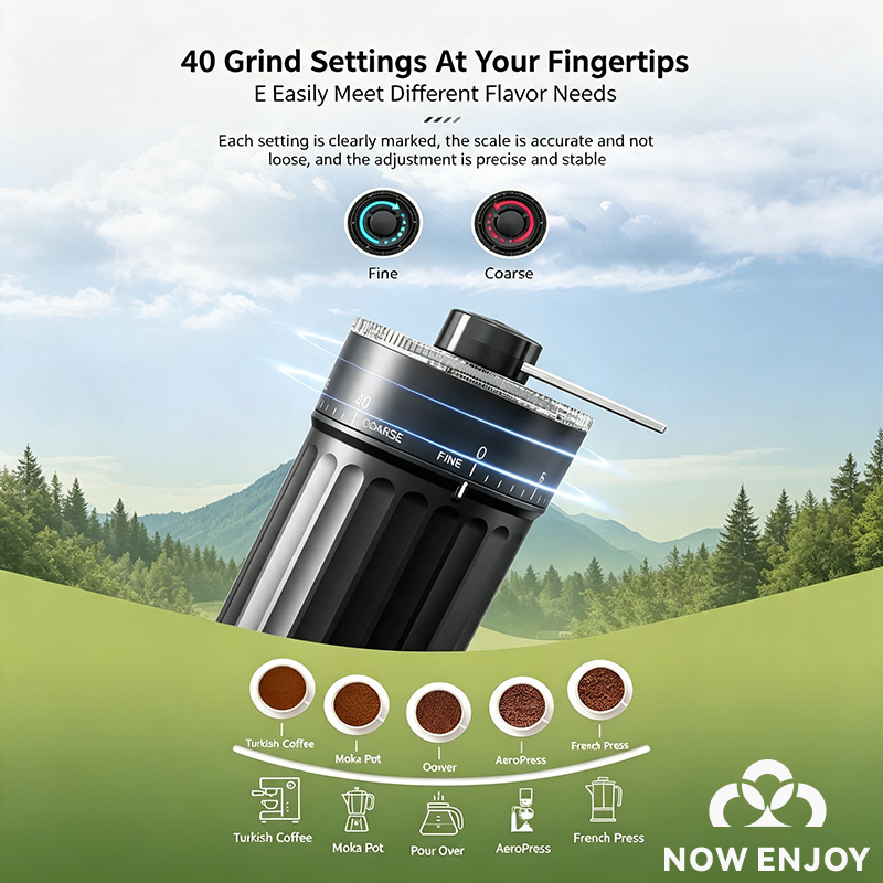 Agora, experimente o moedor de - Coffee Grinder Burr avaliação e preço