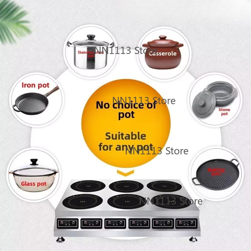 Fogão de indução comercial de  - Wok Electric Flat avaliação e preço