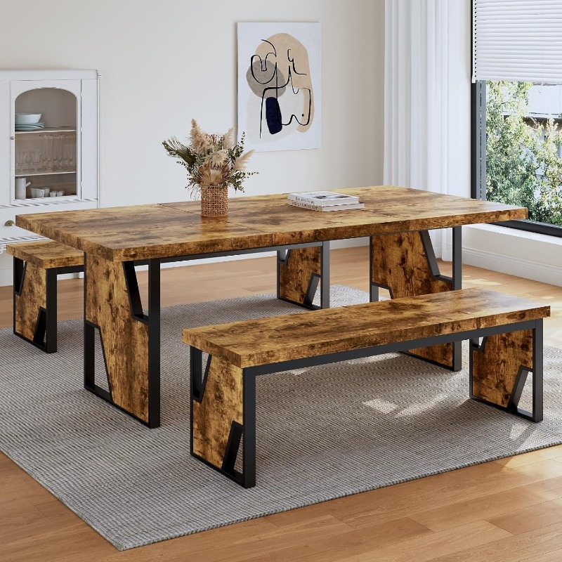 HIPIHOM Mesa de Jantar de Made - Kitchen Appliances Table avaliação e preço