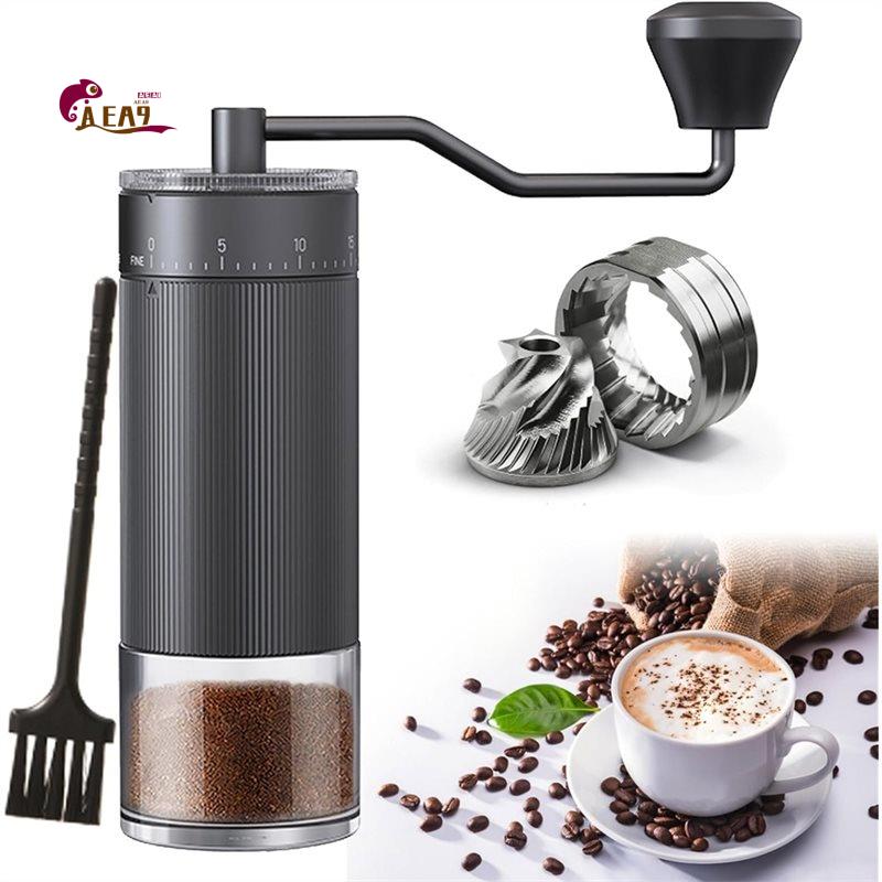Moedor de café manual portátil - Coffee Grinder Burr avaliação e preço