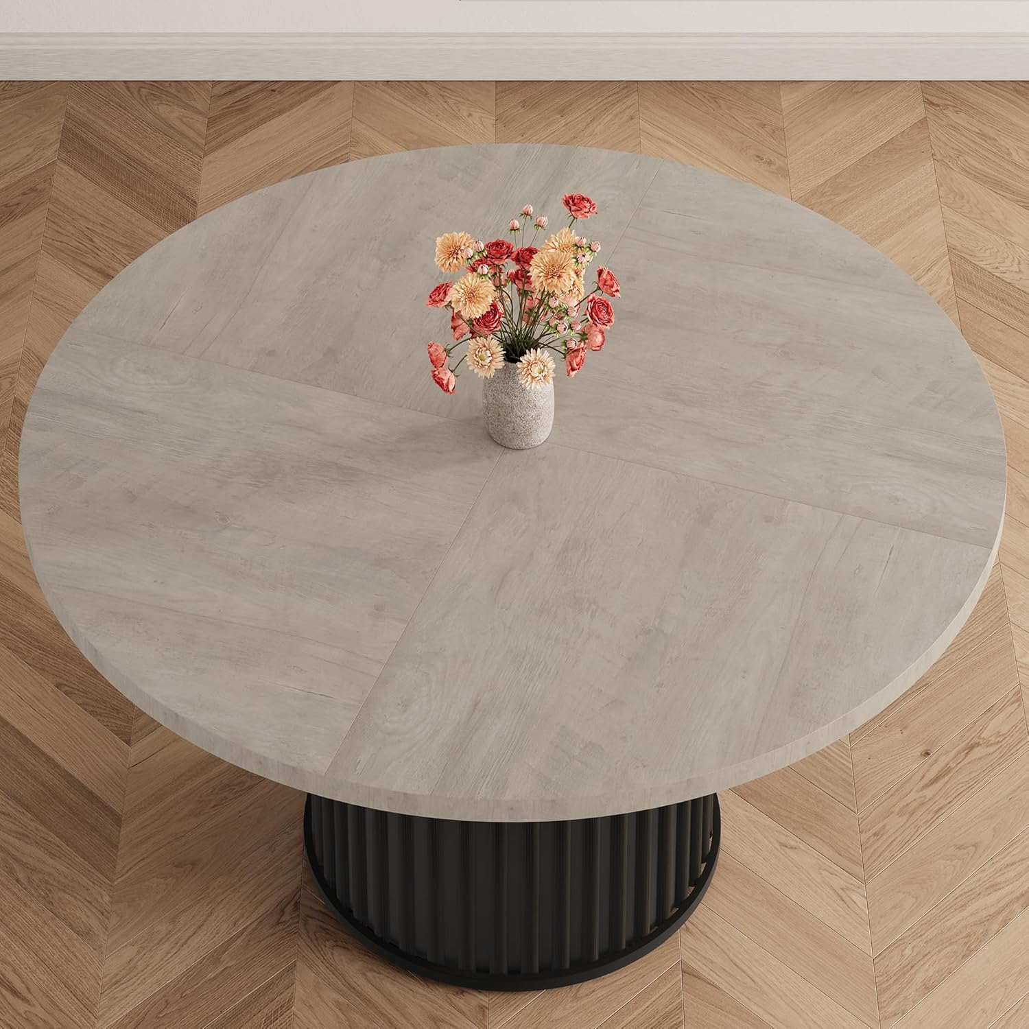 Mesa de Jantar Redonda de 47 P - Kitchen Appliances Table avaliação e preço
