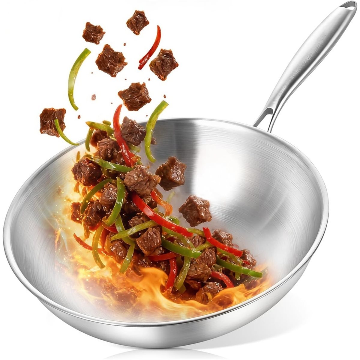 Wok Premium de Aço Inoxidável  - Wok Electric Flat avaliação e preço