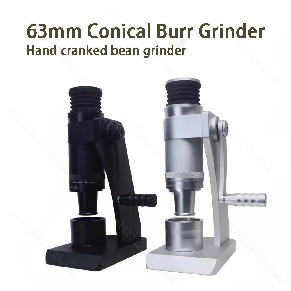 Moedor de café manual de 63mm  - Coffee Grinder Burr avaliação e preço