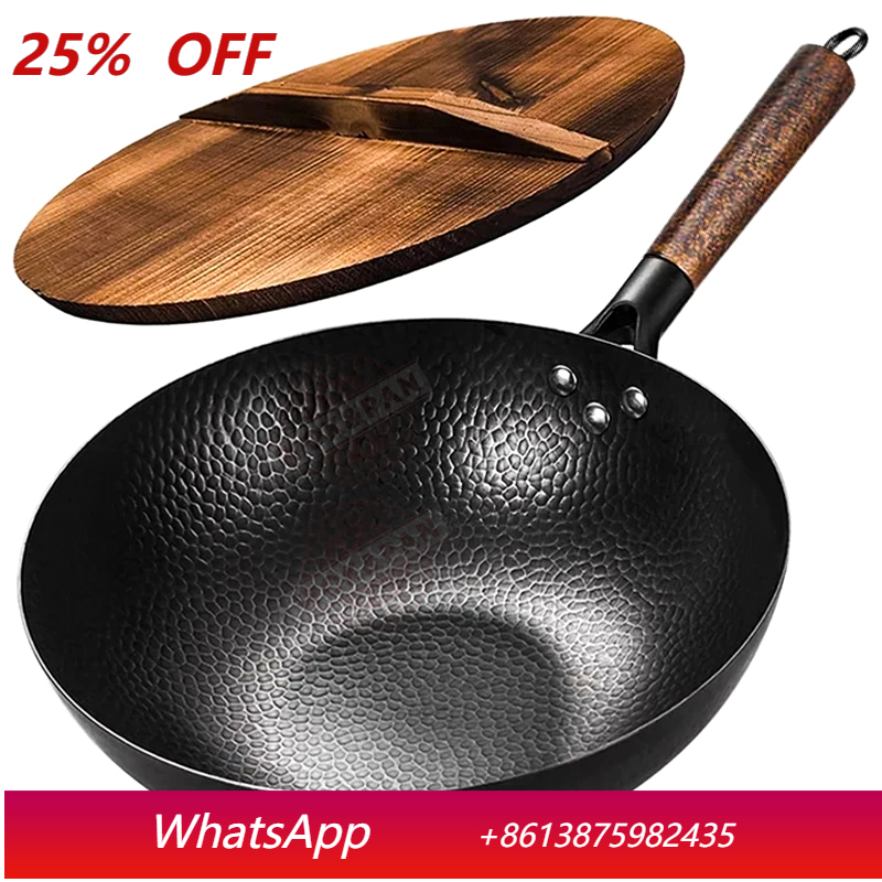 Panela Wok de Aço Carbono 32cm - Wok Electric Flat avaliação e preço