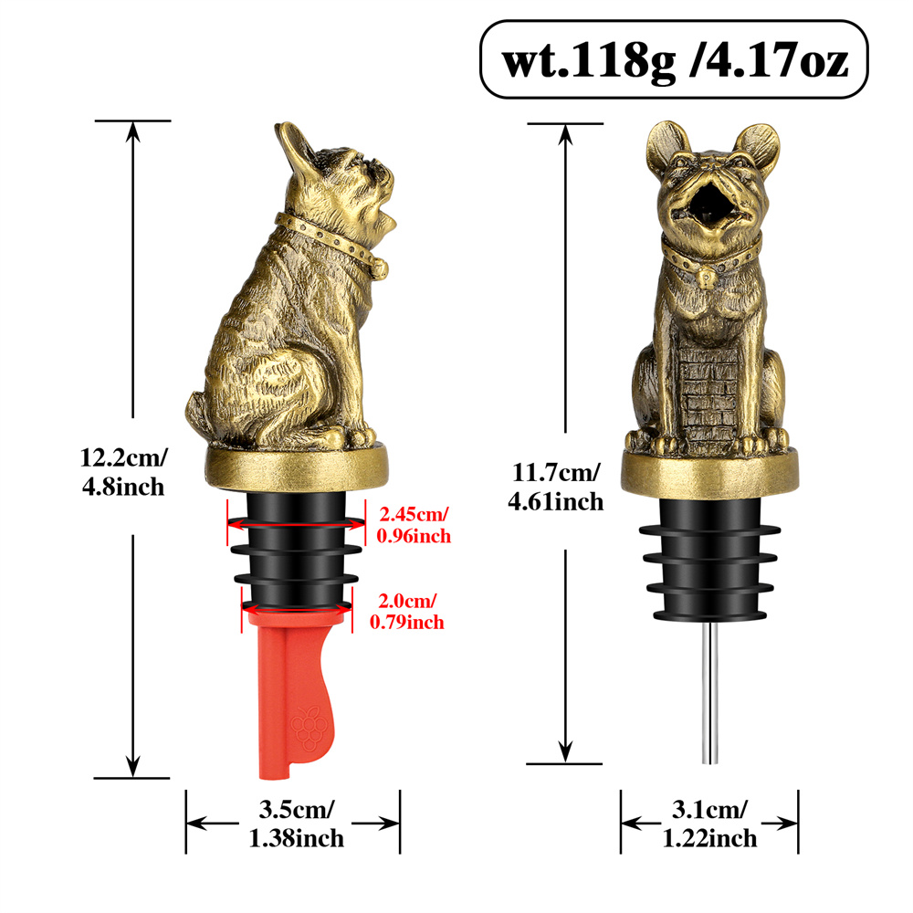 Bonito buldogue francês vinho  - Kitchen Appliances Garage avaliação e preço