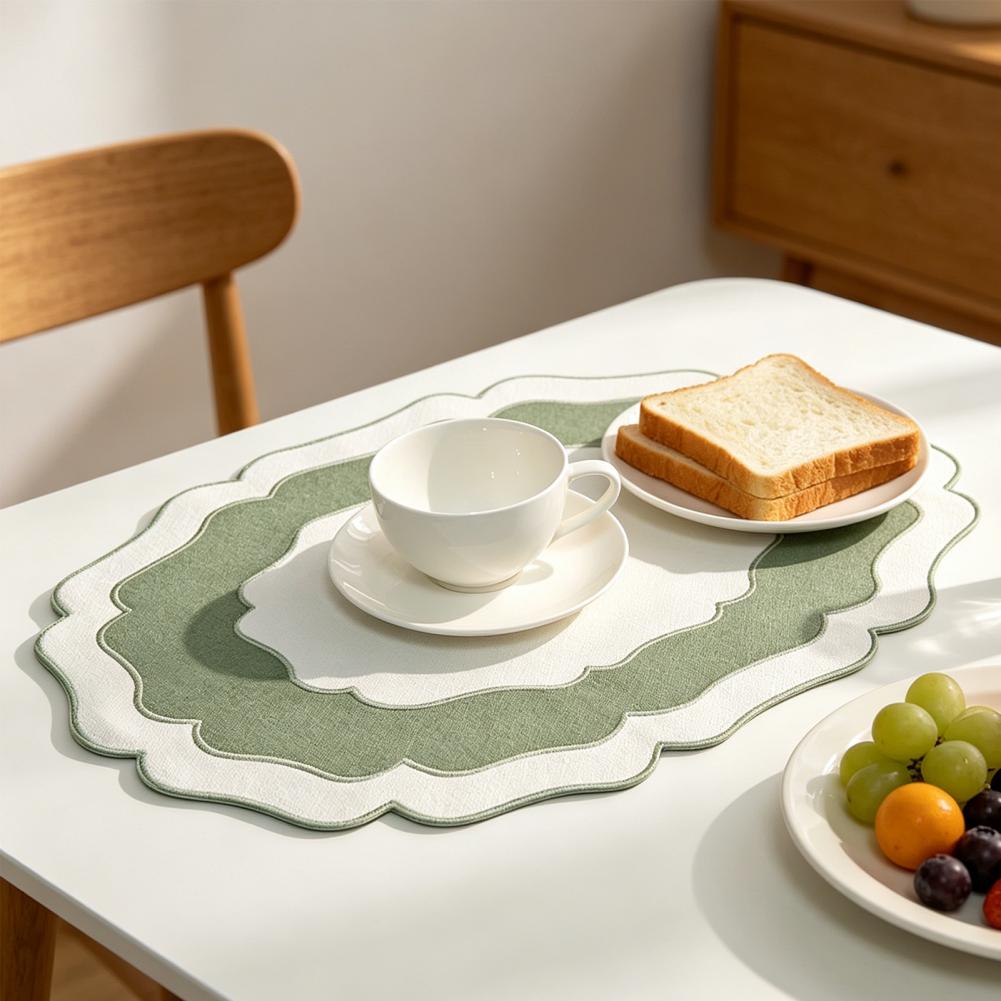 Sousplat de Linho com Borda On - Kitchen Appliances Table avaliação e preço