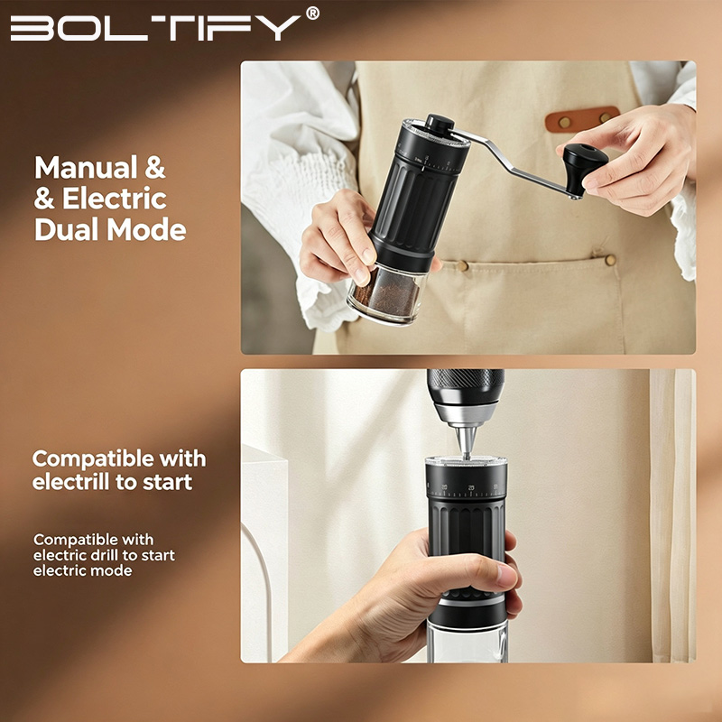Moedor de Café Manual Ajustáve - Coffee Grinder Burr avaliação e preço