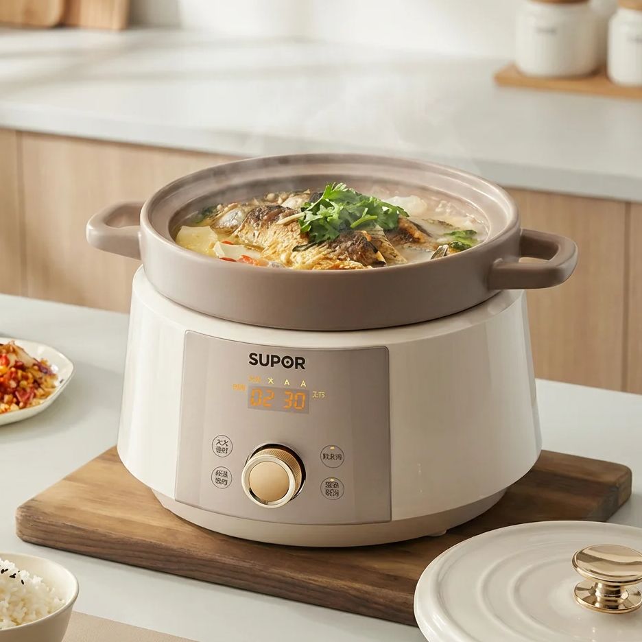 Panela elétrica doméstica de c - Kitchen Appliances Electric avaliação e preço