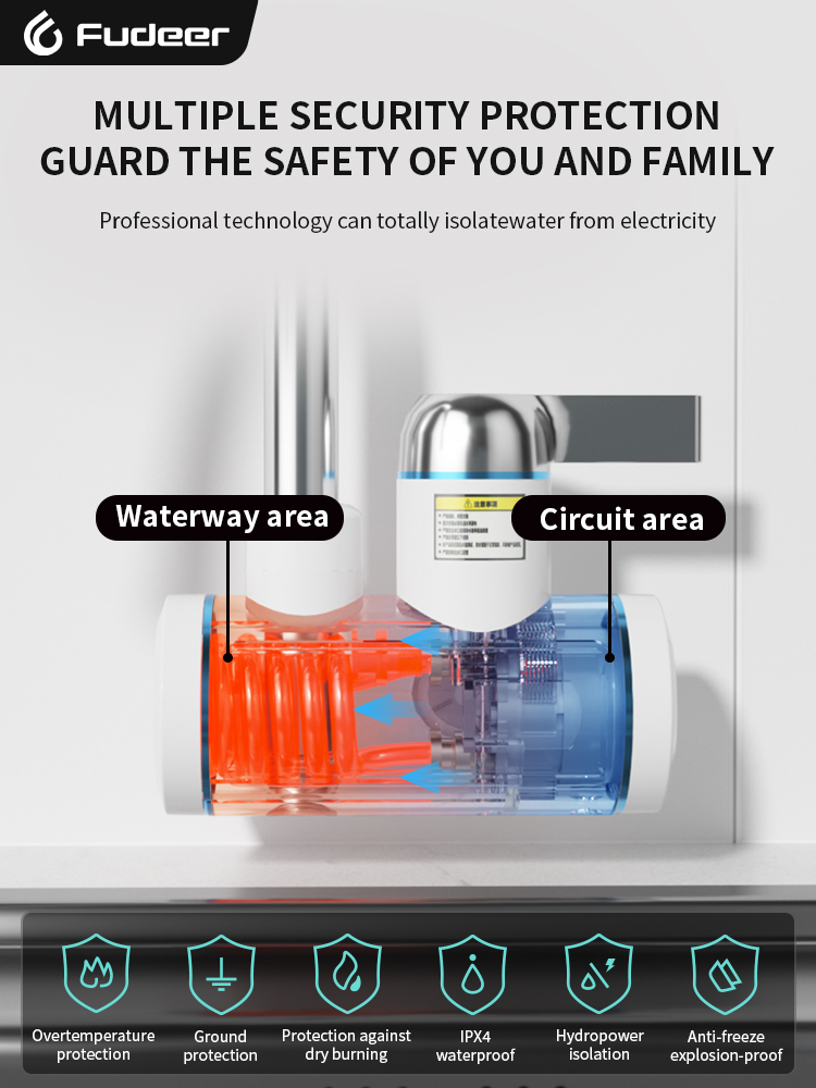 Fudeer aquecedor de água elétr - Kitchen Appliances Germany avaliação e preço