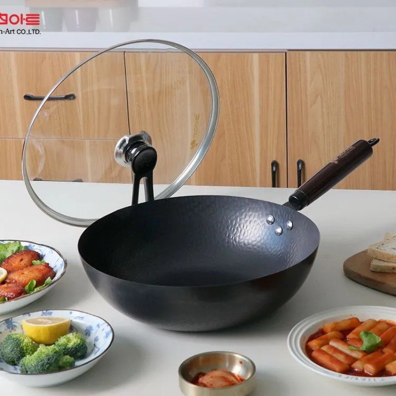 Panela wok de aço carbono 32cm - Wok Electric Flat avaliação e preço